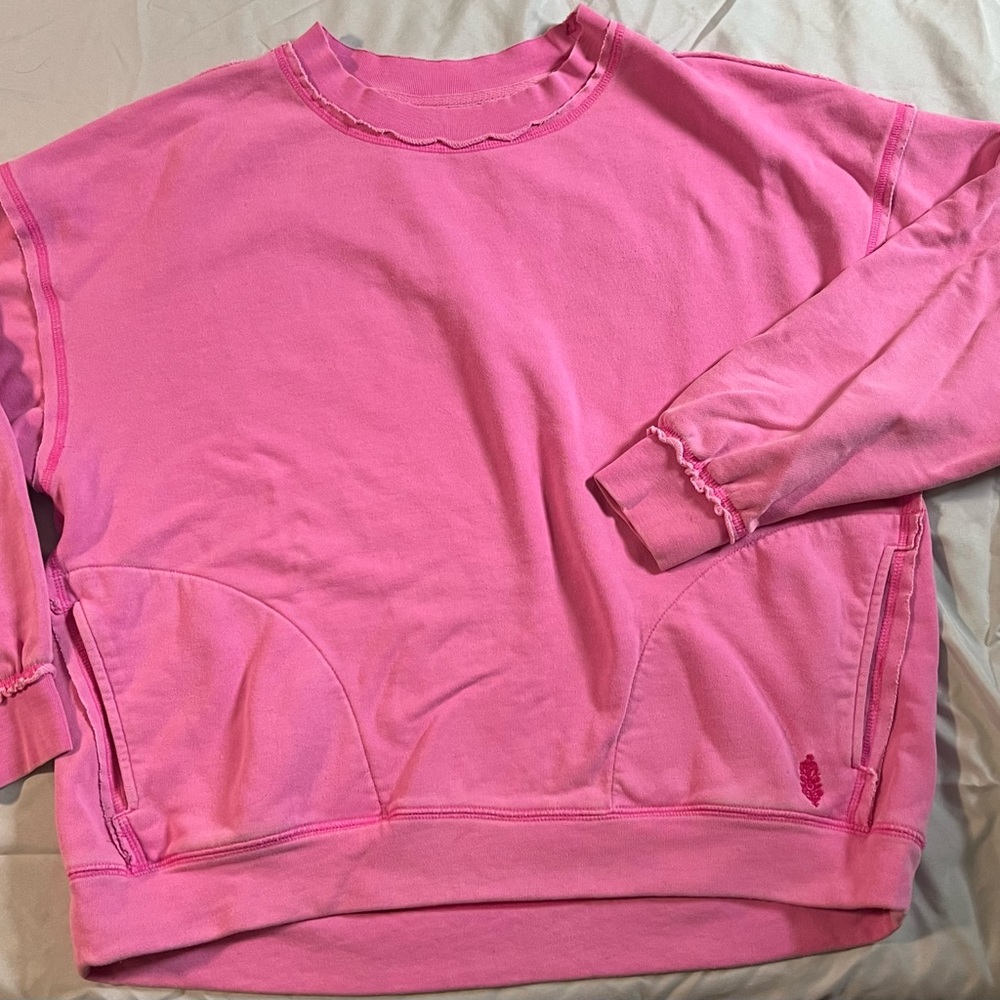 Free people oversized crew neck!